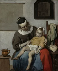 El niño enfermo, c.1664-6